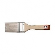 кисть плоская, 2,5", светлая щетина, нелакированная деревянная ручка hardy - 0200-356425 цена