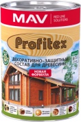 состав profitex декоративно-защитный для древесины черный венге 1,0л